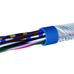 Câble multipaire K-DATA 2P0.50mm² type LiHCH-P blindé DIN 47100 LSZH Cca et C1