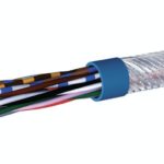 Câble multipaire K-DATA 2P0.75mm² type LiHCH-P blindé DIN 47100 LSZH Cca et C1