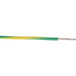 Fil de câblage souple KY3006 1X0.60mm² 250V PVC 105°C vert/jaune – Bobine 200m