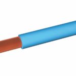 Fil de câblage harmonisé H05V-K 1X0.75mm² bleu clair RAL 5024- Fût de 3000m