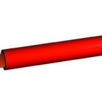 Fil de câblage harmonisé H05V-K 1X0.75mm² rouge – Couronne de 100m