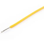 Fil de câblage souple KY33A02 1X0.38mm² 750V PVC 105°C jaune – Bobine de 200m