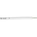 Fil de câblage souple UL/CSA 1XAWG18 type UL1007/1569 300V 105°C blanc – Bobine 305m