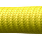 Monoconducteur SIAFGLSIM 1X120mm² isolation silicone avec renfort en fibre de verre jaune