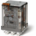 Relais de puissance 3RT 16A 24V DC, bouton test et indicateur mécanique