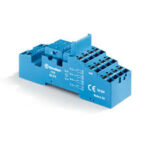 Relais industriel 4RT 7A 24V DC, bouton test et indicateur mécanique, AgCdo