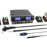 Station de soudage et dessoudage ERSA i-CON VARIO 4 MK2 – avec i-TOOL AIR S, i-TOOL, CHIP TOOL VARIO et X-TOOL