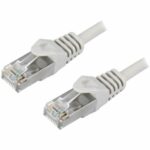 Cordon patch – RJ45 – CAT 6 – S/FTP (double blindage) – Gris – 5M x1PCS