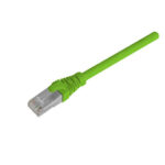 Cordon patch – RJ45 – CAT 6A – S/FTP (double blindage) – LSOH SNG – Vert – 7,5M x1PCS