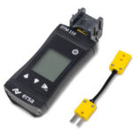 Appareil de mesure de température numérique DTM 110 avec mallette de transport plastique – Kit sans certificat de calibration