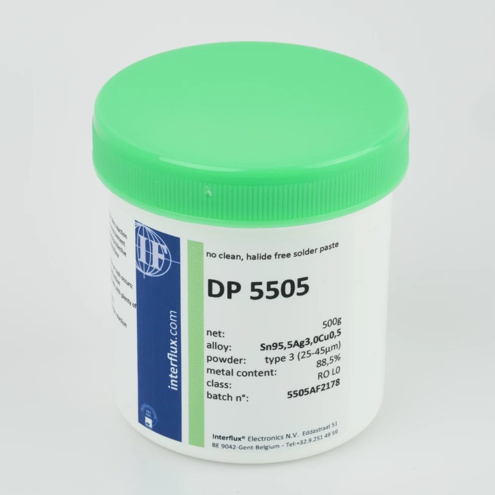Crème à braser Sans plomb – DP 5505 – Sn95.5Ag4Cu0.5