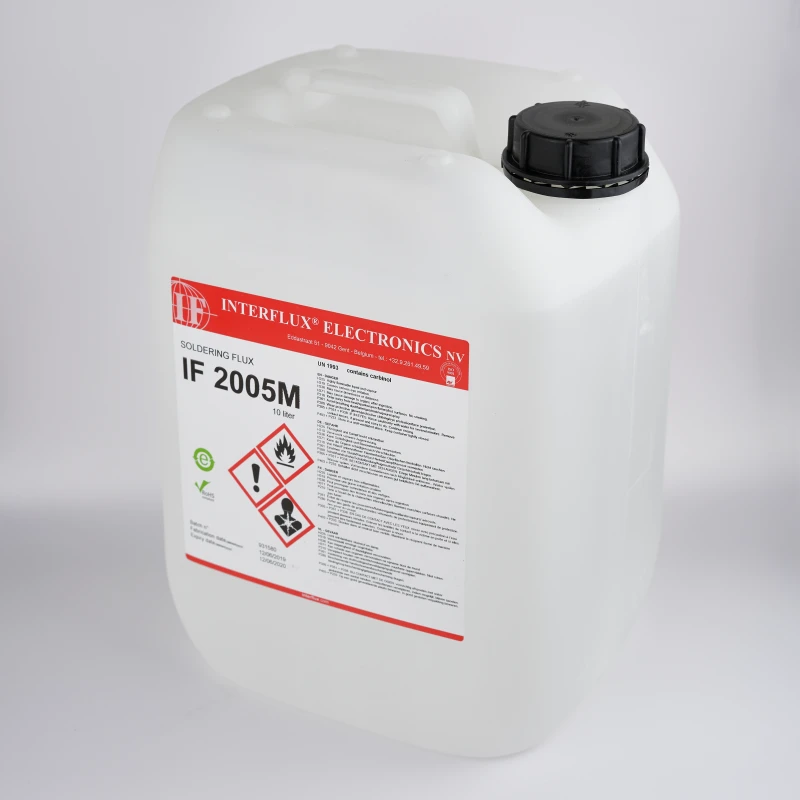 FLUX IF 2005M – BASE ALCOOL – SANS NETTOYAGE – SANS HALOGÈNES – INTERFLUX