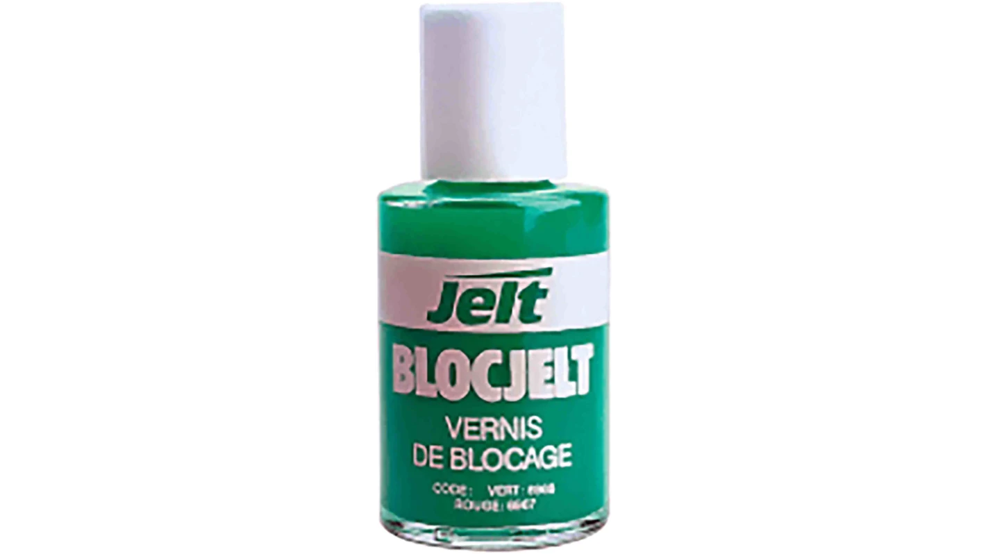 Vernis de verrouillage JELT Blocjelt – 30 ml – Vert – 006966