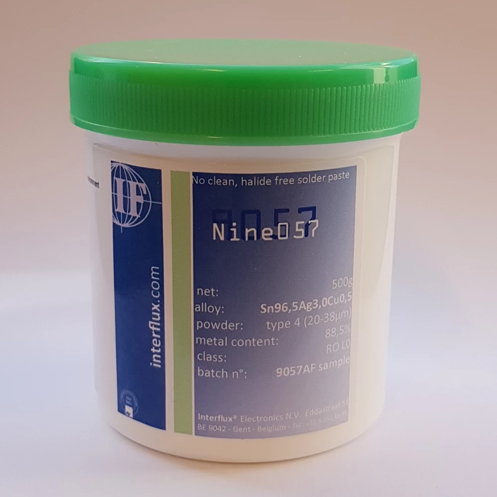 Crème à braser Sans plomb – IF 9057 – Sn99Ag0.3Cu0.7