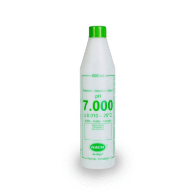Matériau de référence certifié (CRM) – Solution étalon tampon certifiée, pH 7,000, 500 mL